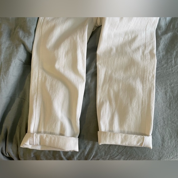 Madewell White Women's Denim Overalls - Picture 3 of 4